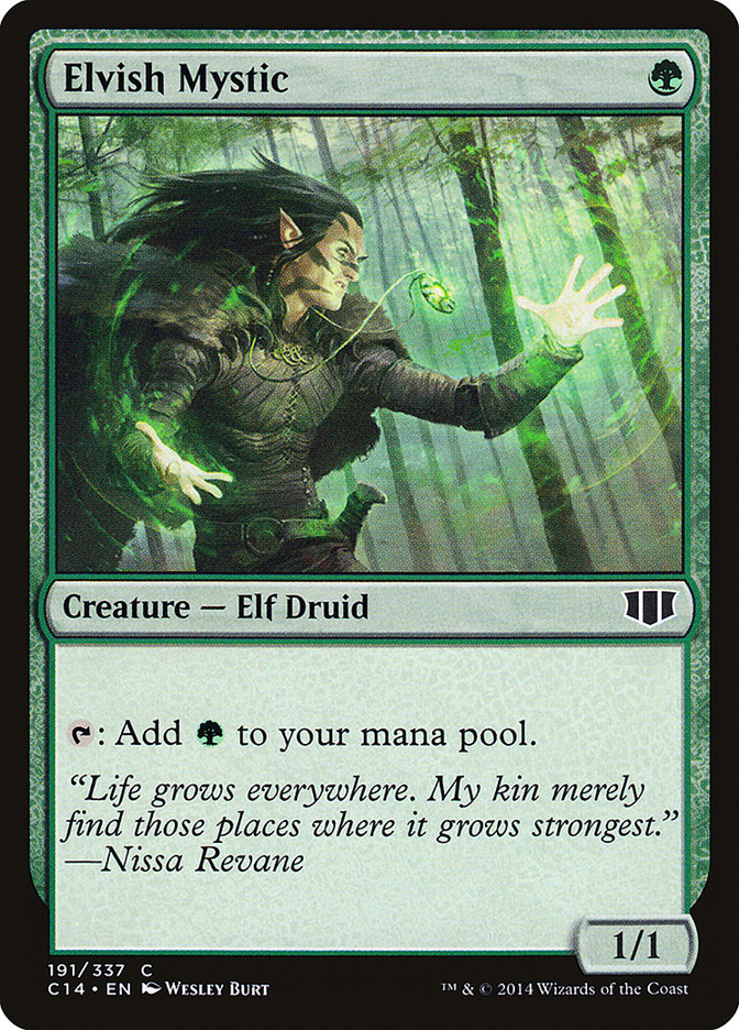 Elvish Mystic: Commander 2014