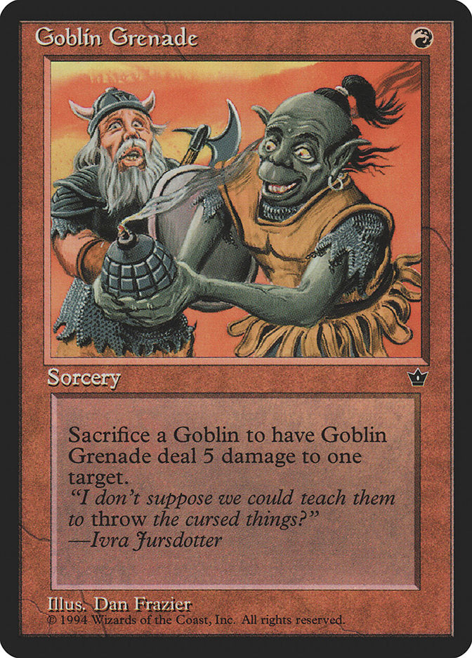 Goblin Grenade (Dan Frazier): Fallen Empires