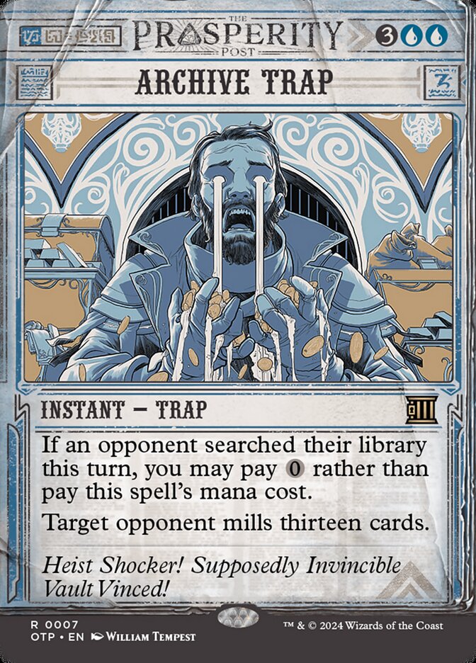 Archive Trap - (Foil): Breaking News
