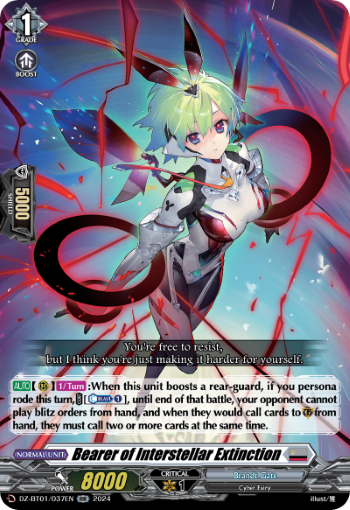 Bearer of Interstellar Extinction: DZ Booster Set 01: Fated Clash