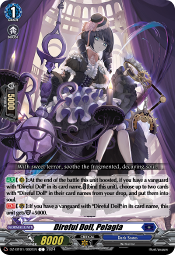 Direful Doll, Pelagia: DZ Booster Set 01: Fated Clash