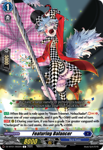 Featuring Balancer: DZ Booster Set 01: Fated Clash