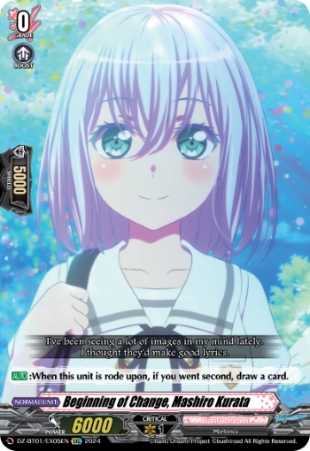 Beginning of Change, Mashiro Kurata: DZ Booster Set 01: Fated Clash