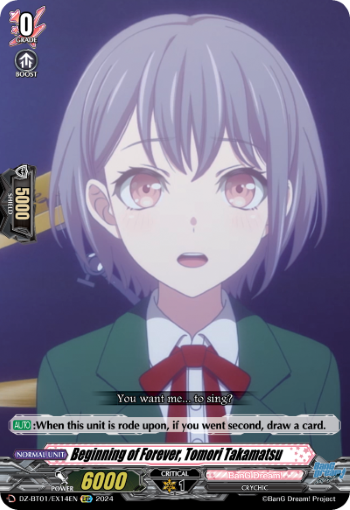 Beginning of Forever, Tomori Takamatsu: DZ Booster Set 01: Fated Clash