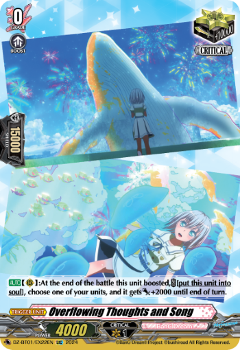 Overflowing Thoughts and Song: DZ Booster Set 01: Fated Clash