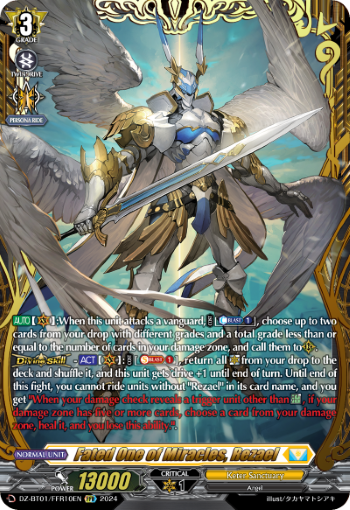 Fated One of Miracles, Rezael: DZ Booster Set 01: Fated Clash