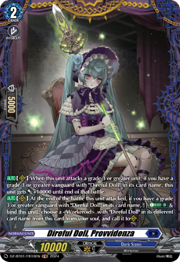 Direful Doll, Provvidenza: DZ Booster Set 01: Fated Clash