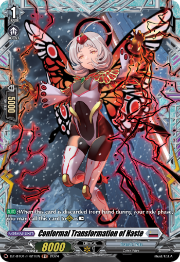 Conformal Transformation of Haste: DZ Booster Set 01: Fated Clash