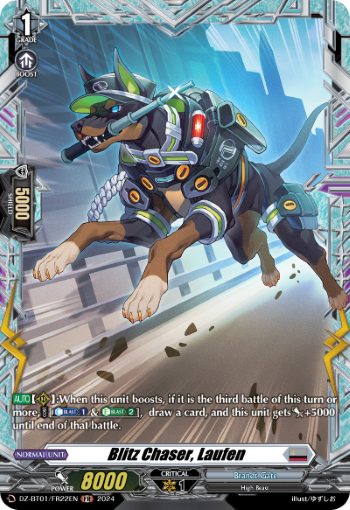 Blitz Chaser, Laufen: DZ Booster Set 01: Fated Clash