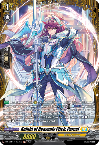 Knight of Heavenly Pitch, Percel: DZ Booster Set 01: Fated Clash