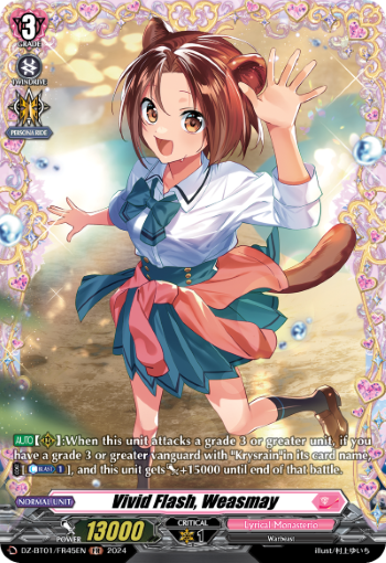 Vivid Flash, Weasmay: DZ Booster Set 01: Fated Clash