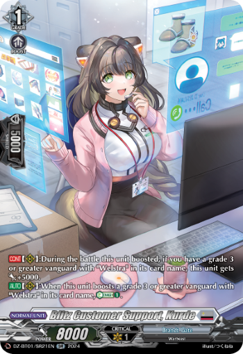 Blitz Customer Support, Kurde: DZ Booster Set 01: Fated Clash