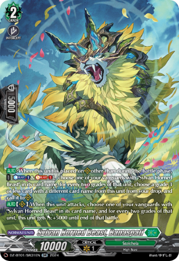 Sylvan Horned Beast, Banaspati: DZ Booster Set 01: Fated Clash