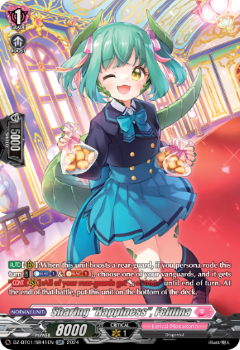 Sharing Happiness, Felilina: DZ Booster Set 01: Fated Clash