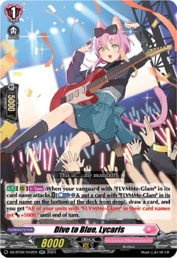 Dive to Blue, Lycaris: DZ Booster Set 02: Illusionless Strife