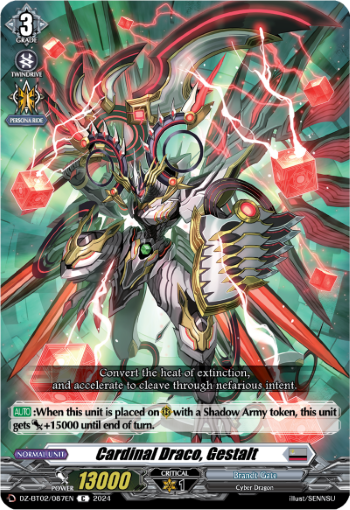 Cardinal Draco, Gestalt: DZ Booster Set 02: Illusionless Strife