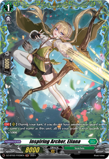 Inspiring Archer, Eliana: DZ Booster Set 02: Illusionless Strife