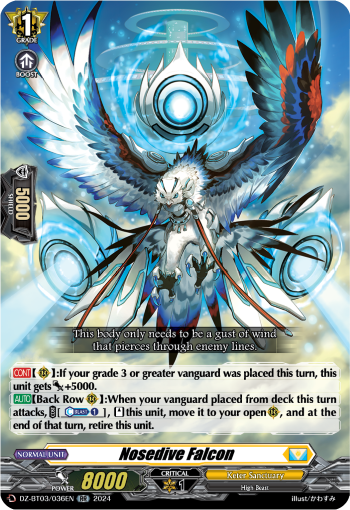 Nosedive Falcon: DZ Booster Set 03: Dimensional Transcendence