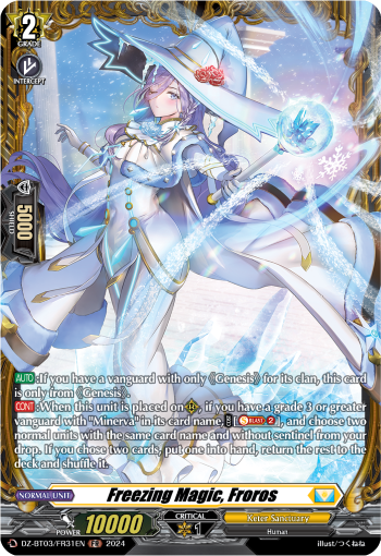 Freezing Magic, Froros: DZ Booster Set 03: Dimensional Transcendence