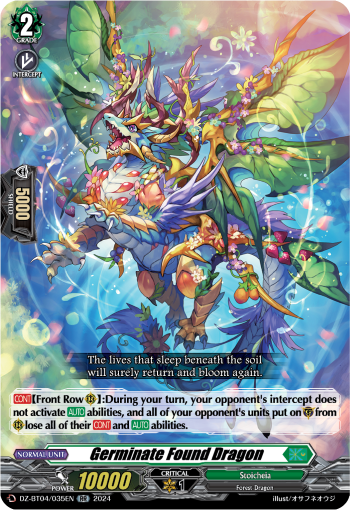 Germinate Found Dragon: DZ Booster Set 04: Destined Showdown