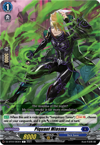 Piquant Miasma: DZ Booster Set 04: Destined Showdown