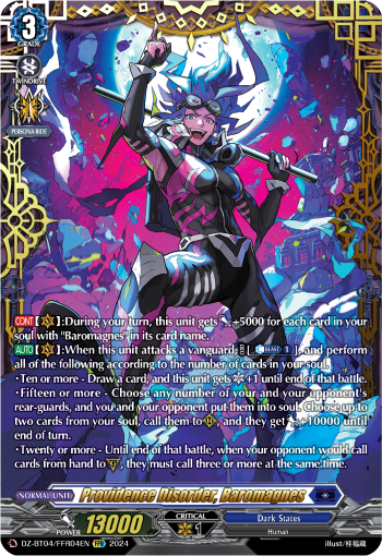 Providence Disorder, Baromagnes: DZ Booster Set 04: Destined Showdown