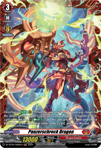 Panzerschreck Dragon: DZ Booster Set 04: Destined Showdown