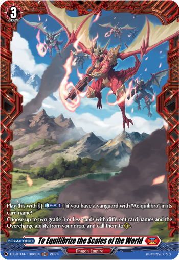 To Equilibrize the Scales of the World: DZ Booster Set 04: Destined Showdown