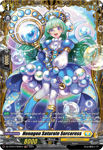 Henagon Saturate Sorceress: DZ Booster Set 04: Destined Showdown