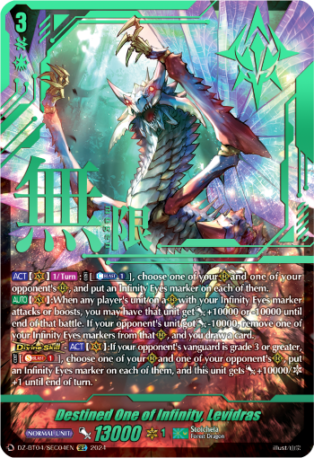 Destined One of Infinity, Levidras: DZ Booster Set 04: Destined Showdown