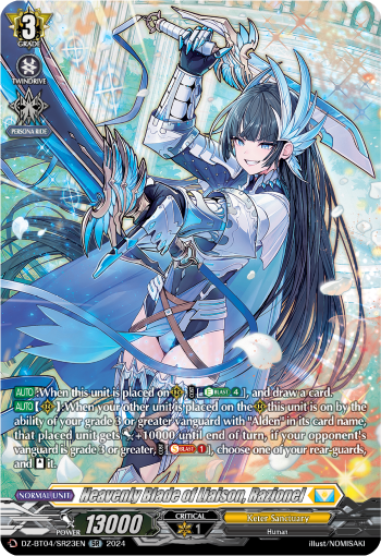 Heavenly Blade of Liaison, Razionel: DZ Booster Set 04: Destined Showdown