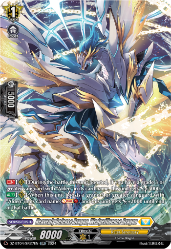 Heavenly Defense Dragon, Wedgeffluence Dragon: DZ Booster Set 04: Destined Showdown