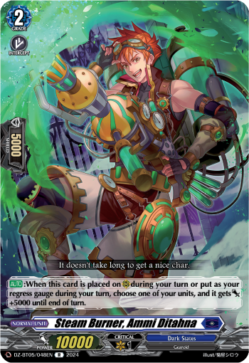 Steam Burner, Ammi Ditahna: DZ Booster Set 05: Omniscient Awakening
