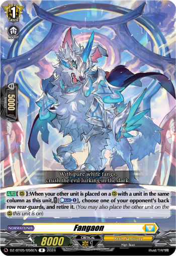 Fangaon: DZ Booster Set 05: Omniscient Awakening