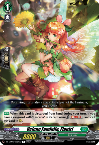 Veleno Famiglia, Flautri: DZ Booster Set 05: Omniscient Awakening