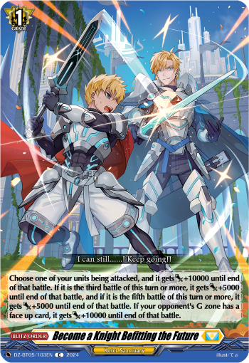 Become a Knight Befitting the Future: DZ Booster Set 05: Omniscient Awakening