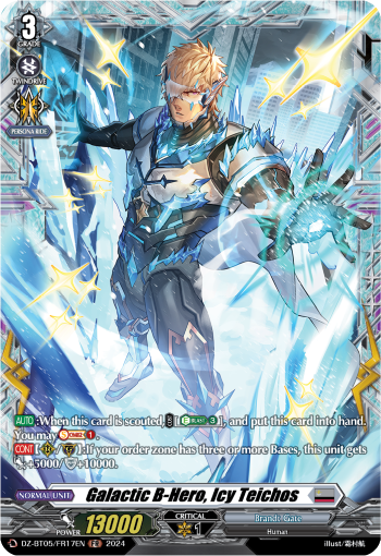 Galactic B-Hero, Icy Teichos: DZ Booster Set 05: Omniscient Awakening