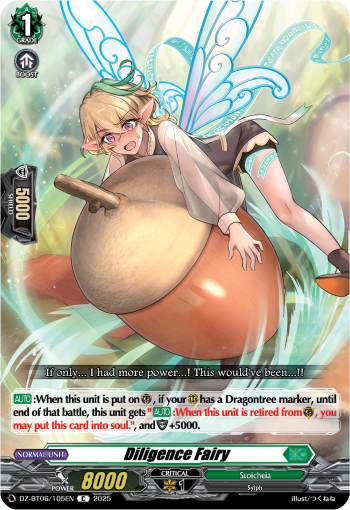 Diligence Fairy: DZ Booster Set 06: Generation Dragenesis
