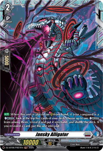 Jansky Alligator: DZ Booster Set 06: Generation Dragenesis