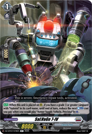 SaLVaGe 7-IV : DZ Booster Set 07: Moon Fangs & Cerulean Blaze