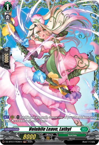 Volubile Leave, Lathyl : DZ Booster Set 07: Moon Fangs & Cerulean Blaze