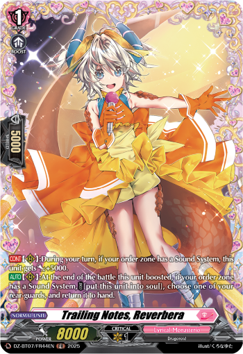 Trailing Notes, Reverbera : DZ Booster Set 07: Moon Fangs & Cerulean Blaze