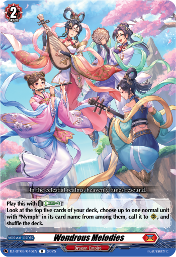 Wonderous Melodies: DZ Booster Set 08: Knights 0f Rebirth