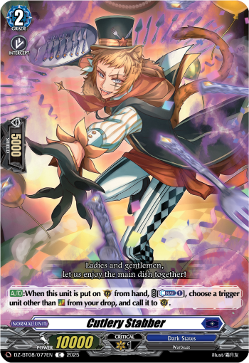 Cutlery Stabber: DZ Booster Set 08: Knights 0f Rebirth