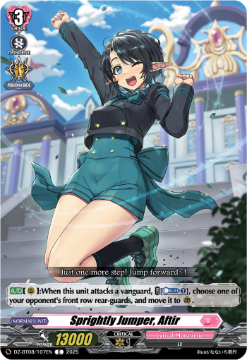 Sprightly Jumper, Aftir: DZ Booster Set 08: Knights 0f Rebirth