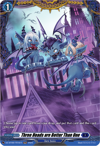 Three Heads are Better Than One: DZ Booster Set 08: Knights 0f Rebirth