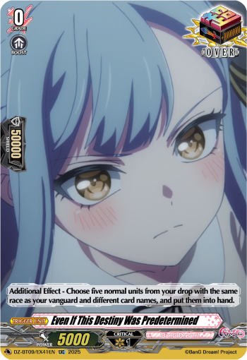 Even If This Destiny Was Predetermined: DZ Booster Set 09: Super Brave Detonation