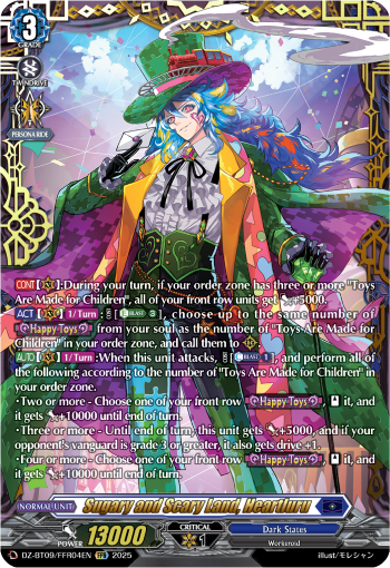 Sugary and Scary Land, Heartluru: DZ Booster Set 09: Super Brave Detonation