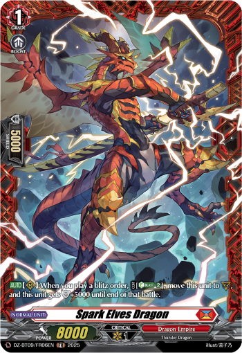 Spark Elves Dragon: DZ Booster Set 09: Super Brave Detonation