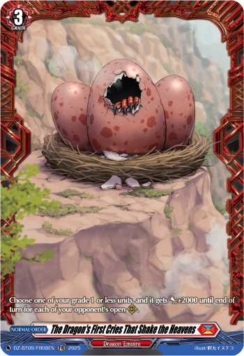 The Dragon's First Cries That Shake the Heavens: DZ Booster Set 09: Super Brave Detonation